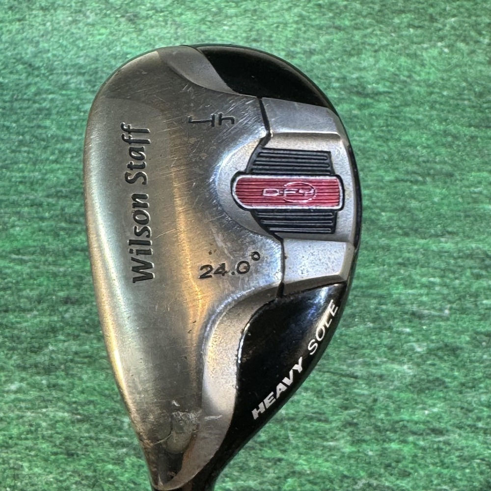 Wilson Staff 4H Hybrid 24 Degree Heavy Sole Graphite Shaft RH Mens